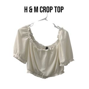 H & M crop top medium